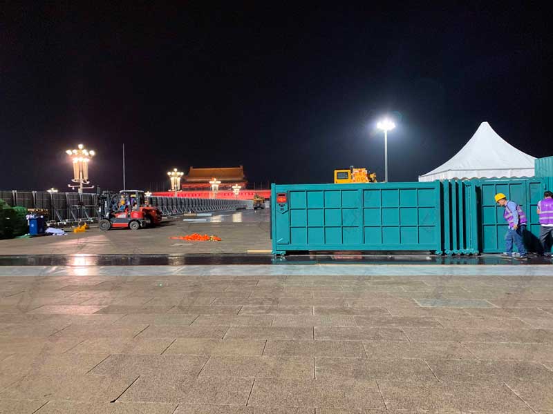 財(cái)門電動(dòng)平移門天安門廣場工程
