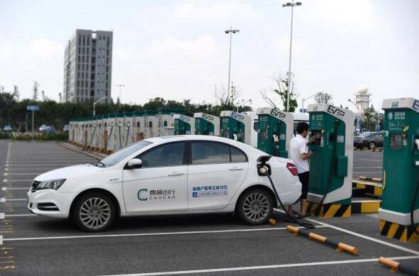 杭州機(jī)場(chǎng)4號(hào)停車場(chǎng)充電站正式投入運(yùn)營