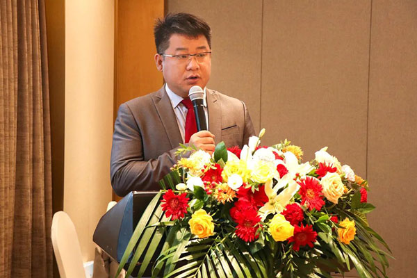 熵基科技中國區(qū)智慧號事業(yè)部總經理湯珍攢致辭