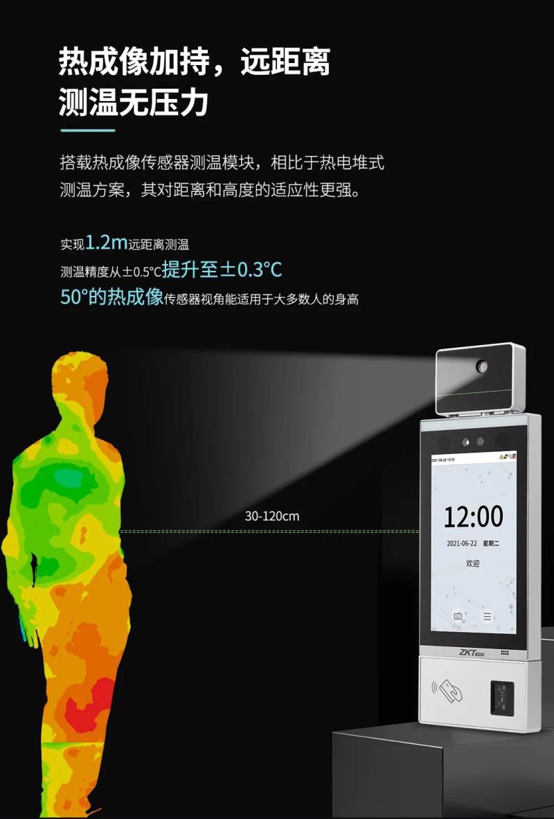 非接觸感知體驗！測溫通行快人一步