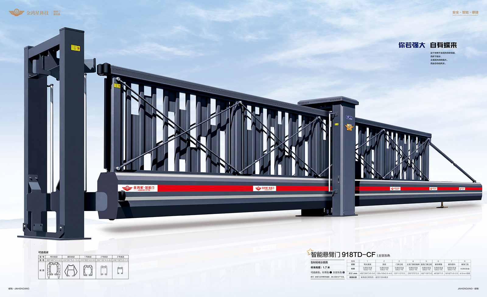 智能懸臂門(mén)918TD-CF