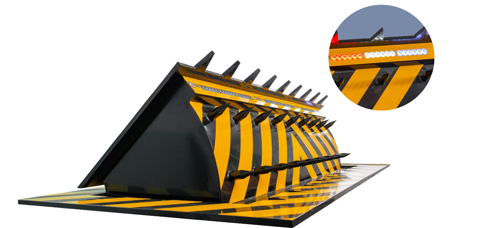 液壓翻板路障機