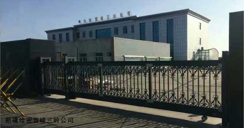 新疆哈密雪峰三嶺公司 - 中出網-智能出入口門戶
