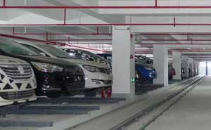 上海汽車集團(tuán)整車倉儲立體車庫案例