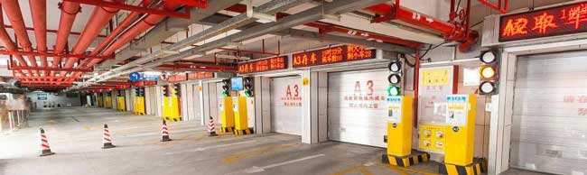 廈門大學(xué)附屬第一人民醫(yī)院立體車庫案例 - 中出網(wǎng)-智能出入口門戶