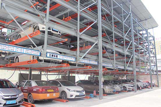 廣州錦繡文化中心立體車庫案例 - 中出網(wǎng)-智能出入口門戶