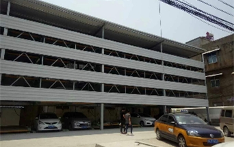 安徽臨泉一中項(xiàng)目立體車庫案例 - 中出網(wǎng)-智能出入口門戶