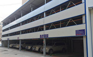 青海電科院（四層升降橫移式）立體車(chē)庫(kù)案例 - 中出網(wǎng)-智能出入口門(mén)戶