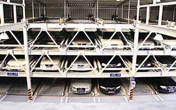 四層升降橫移式立體車庫(kù)
