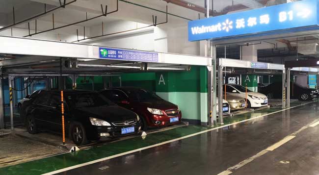 昆明云投財富商業(yè)廣場立體車庫工程 - 中出網(wǎng)-智能出入口門戶