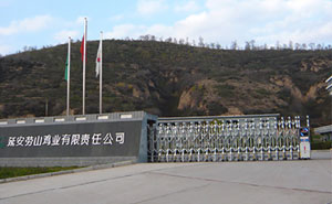 延安勞山雞業(yè)有限責(zé)任公司伸縮門案例 - 中出網(wǎng)-智能出入口門戶