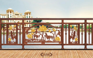 豪華別墅陽臺(tái)護(hù)欄-XYH-LY-6006