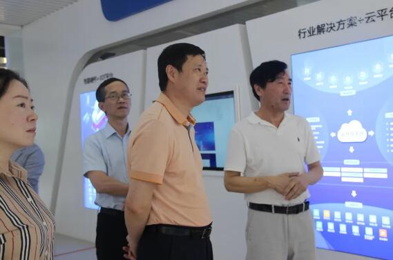 合作洽談｜建設(shè)銀行江西省分行副行長彭家彬一行到訪百勝智能