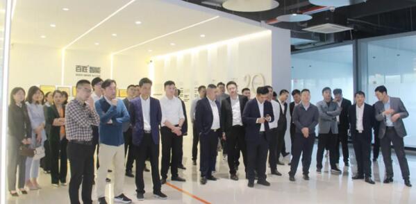 熱烈歡迎江西省委、省青年企業(yè)家協(xié)會嘉賓蒞臨百勝智能參觀指導(dǎo)