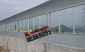 杭金衢高速公路聲屏障護欄案例 - 中出網(wǎng)-智能出入口門戶