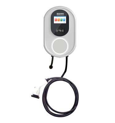 【曙光系列】7kW-22kW單槍交流充電樁