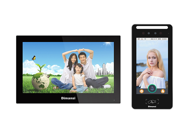 7寸人臉數(shù)字門(mén)口機(jī)/門(mén)禁機(jī)/考勤機(jī)T-70S