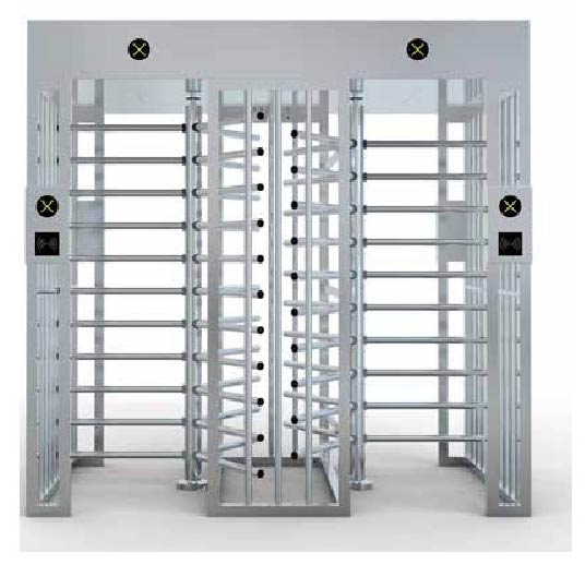 雙門(mén)方頂120°全高轉(zhuǎn)閘