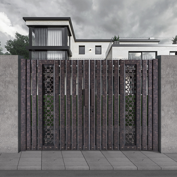 庭院門-古鉑銘軒