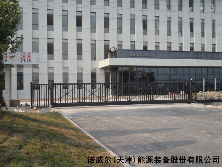 諾威爾（天津）能源裝備股份有限公司無軌懸浮門案例 - 中出網(wǎng)-智能出入口門戶