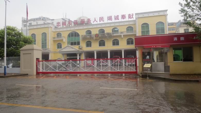 江西渝水消防智能無軌懸浮門工程案例 - 中出網(wǎng)-智能出入口門戶
