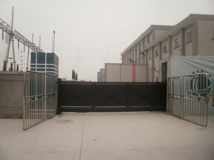 湖北省電力公司（荊州220kV居正變電站）智能無軌懸浮門工程案例 - 中出網-智能出入口門戶