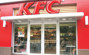 KFC肯德基門案例 - 中出網(wǎng)-智能出入口門戶
