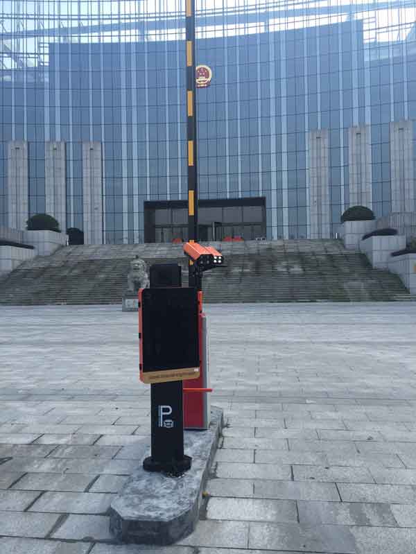 寧波中級人民法院車牌識別案例 - 中出網(wǎng)-智能出入口門戶
