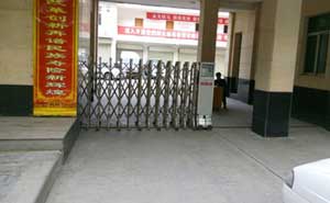 咸陽(yáng)中國(guó)人壽保險(xiǎn)電動(dòng)伸縮門(mén)案例