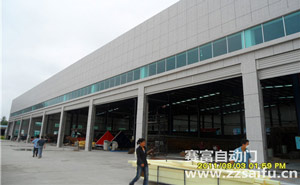 益陽沅江太陽鳥車間抗風(fēng)卷簾門案例 - 中出網(wǎng)-智能出入口門戶