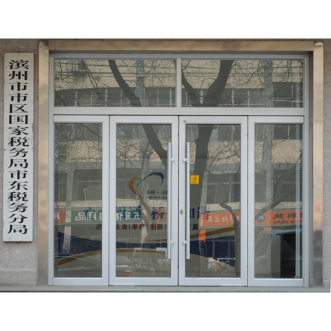 區(qū)稅務(wù)局東區(qū)分局自動門案例 - 中出網(wǎng)-智能出入口門戶