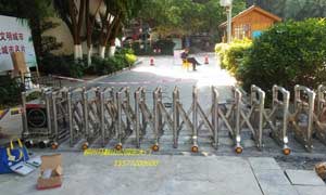 柳州市馬鞍山公園電動門案例 - 中出網(wǎng)-智能出入口門戶