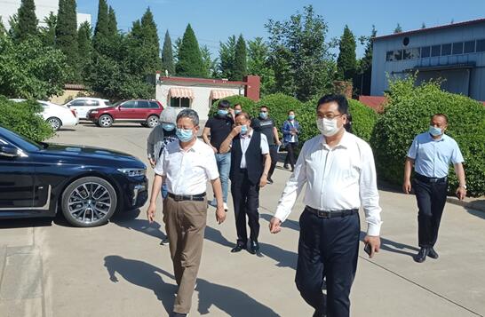 卓奧世鵬河北省科協(xié)科技工作者服務(wù)中心主任王建樓一行蒞臨卓奧世鵬