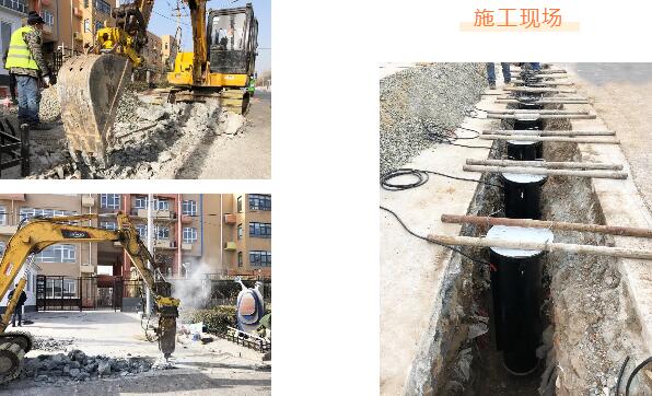 走進(jìn)學(xué)校升降柱項目施工現(xiàn)場