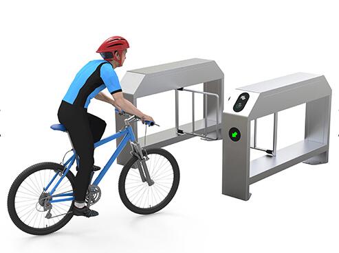 人車(chē)共行戶外擺閘