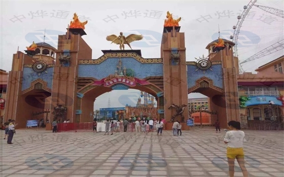 安徽太和環(huán)球游樂(lè)園通道閘案例 - 中出網(wǎng)-智能出入口門(mén)戶(hù)