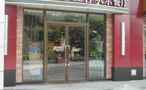 必勝客餐廳肯德基門案例 - 中出網(wǎng)-智能出入口門戶