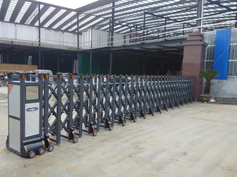 南康文建永德利建材有限公司伸縮門案例 - 中出網(wǎng)-智能出入口門戶
