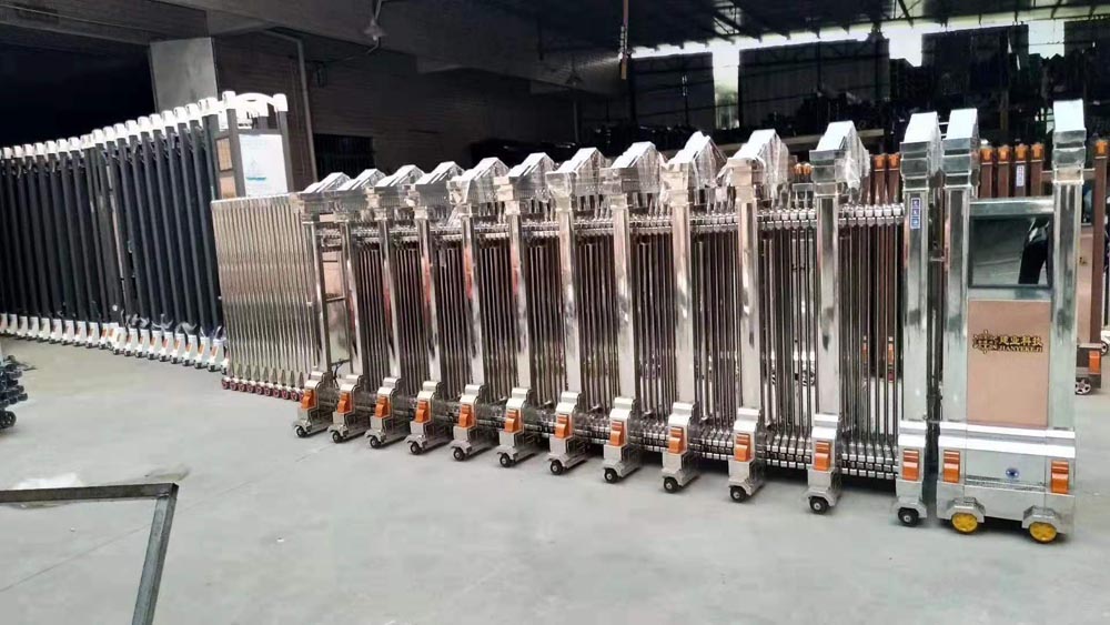 金碧輝煌工程案例 - 中出網-智能出入口門戶