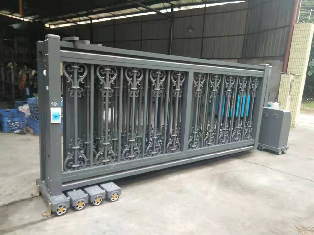 段滑門系列工程案例 - 中出網-智能出入口與停車充電門戶