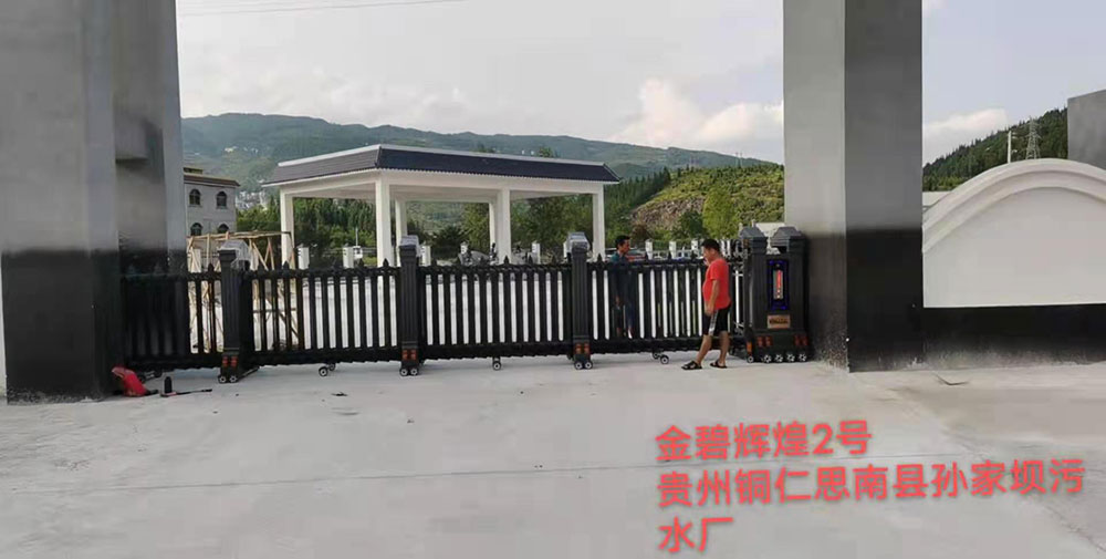 金碧輝煌工程案例 - 中出網(wǎng)-智能出入口門戶
