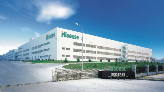 青島出安智能伸縮門(mén)成青島海信電器股份有限公司大門(mén)口一道亮麗風(fēng)景