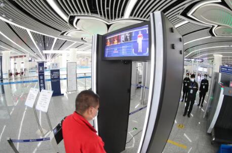 長春測溫安檢門進駐地鐵大興機場線內(nèi)