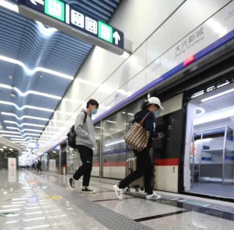 長春測溫安檢門進駐地鐵大興機場線內(nèi)