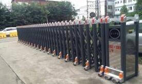 邯鄲出安智能電動(dòng)伸縮門成為邯鄲建筑工程中專學(xué)校的搖籃