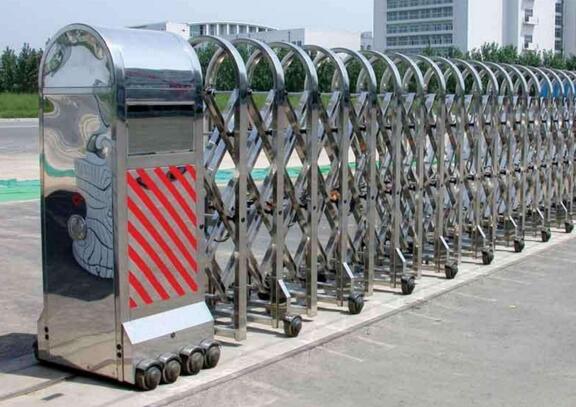 邯鄲海洋公園應(yīng)用邯鄲出安智能電動(dòng)伸縮門