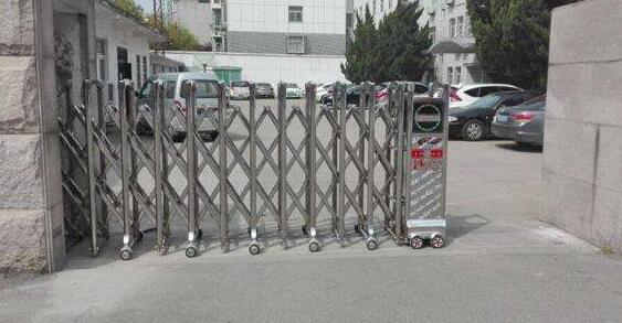 邯鄲出安智能為邯鄲中材建設(shè)有限責(zé)任公司提供電動(dòng)伸縮門工程
