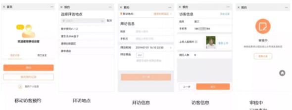 訪客集中管控天啟平臺全面管理