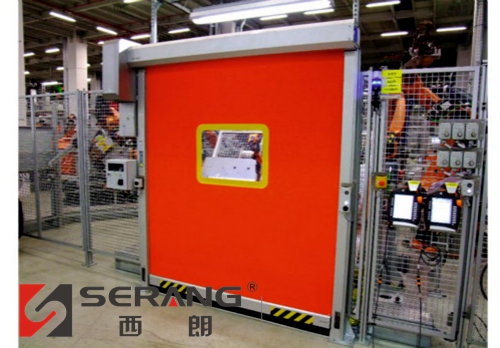 南通汽車(chē)制焊車(chē)間快速卷簾門(mén)
