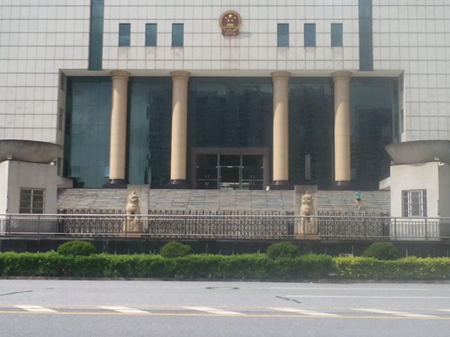 肇慶出安智能電動(dòng)伸縮門進(jìn)駐肇慶市中級(jí)人民法院